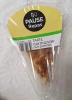Jumlah gula yang masuk Tarte Normande aux pommes