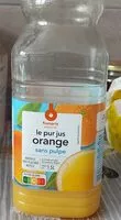 Amount of sugar in Le pur jus orange