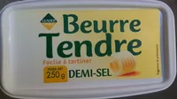 İçindeki şeker miktarı Beurre tendre demi-sel (80 % MG)