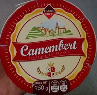 Quantité de sucre dans Camembert (21 % MG)