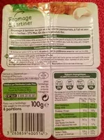 Cantidad de azúcar en Ail et fines herbes fromage à tartiner (27% MG)