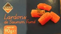 Lardons de saumon fume