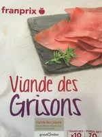 चीनी की मात्रा Viande des grisons