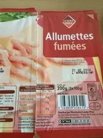 Allumettes fumees de porc