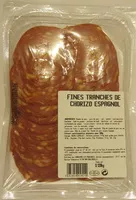 Quantité de sucre dans Fines Tranches de Chorizo Espagnol