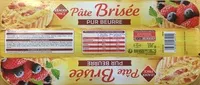 Suhkru kogus sees Pâte brisée pur beurre