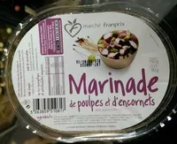 Marinade de poulpes et d encornets