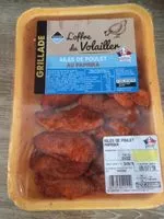 Ailes de poulet au paprika