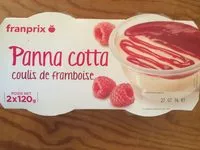 Jumlah gula yang masuk panna cotta fruits rouges