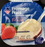 Zuckermenge drin Fromage Frais Sous Mousse Laitiere A la Fraise