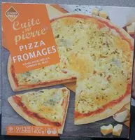 Quantité de sucre dans Pizza fromages cuite sur pierre