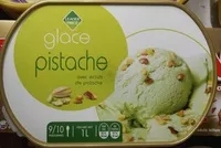 İçindeki şeker miktarı Glace pistache avec éclats de pistache