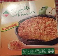 Zuckermenge drin Crumble aux pomme