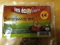 Quantité de sucre dans Saucisson sec