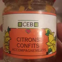 Sokerin määrä sisällä Confit De Citron