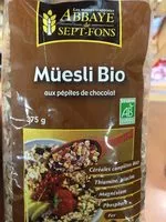 Jumlah gula yang masuk Müseli bio au chocolat