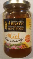 Jumlah gula yang masuk Abbaye De Sept-fons - Miel Fleurs Sauvages 500 g