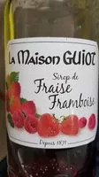 Quantité de sucre dans Sirop Fraise Framboise