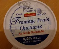 Fromage frais au lait demi ecreme