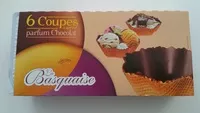 चीनी की मात्रा 6 coupes à garnir parfum chocolat