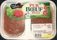 Quantité de sucre dans Steaks Hachés Pur Bœuf