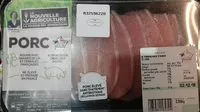 入っている砂糖の量 6 tranches fines de carré de porc