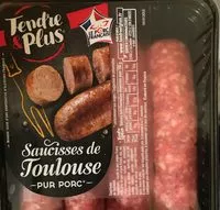 Quantité de sucre dans Saucisse de toulouse