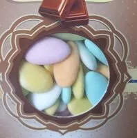 Zuckermenge drin Dragées au chocolat
