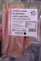 含糖量 Chiffonnade De Jambon Cuit Supérieur