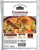 Quantité de sucre dans Couscous Bocaron Poulet, merguez
