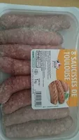 含糖量 Saucisses de Toulouse