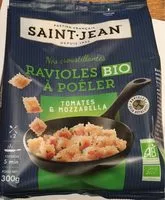 Quantité de sucre dans Ravioles Bio à poeler Tomate Mozzarella