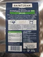 चीनी की मात्रा Suprêmes soufflés bio nature