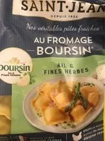 Amount of sugar in Pates fraiches au fromage Bousin ail & fines herbes