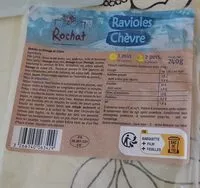 Quantité de sucre dans Raviolis chèvre