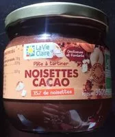 Quantité de sucre dans Pate à tartiner Noisette Cacao