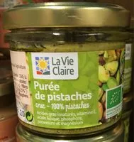 含糖量 Purée de pistaches crue