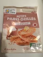Suhkru kogus sees Petits Pains Grillés au Froment