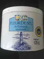 Jumlah gula yang masuk Fleur de sel de guerande non raffinée
