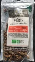 Amount of sugar in Mûres blanches séchées