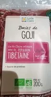 Jumlah gula yang masuk Baies de goji