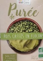 Cantidad de azúcar en Purée de pois cassés en flocons