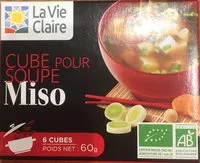 Cantidad de azúcar en cube pour soupe miso