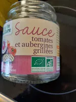 Sauce tomate et aubergines grillees