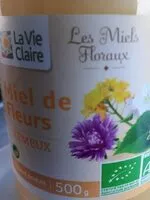 Sokerin määrä sisällä Miel de fleurs crémeux