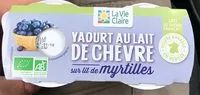 Suhkru kogus sees Yaourt au Lait de Chèvre sur Lit de Myrtilles