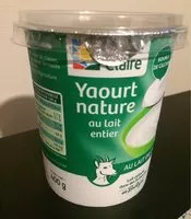 Suhkru kogus sees Yaourt nature au lait entier de chèvre
