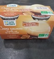 含糖量 Crème renversée vanille sur lit de caramel