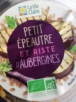चीनी की मात्रा Petit épeautre et riste d aubergines