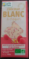 Chocolats blancs a la framboise